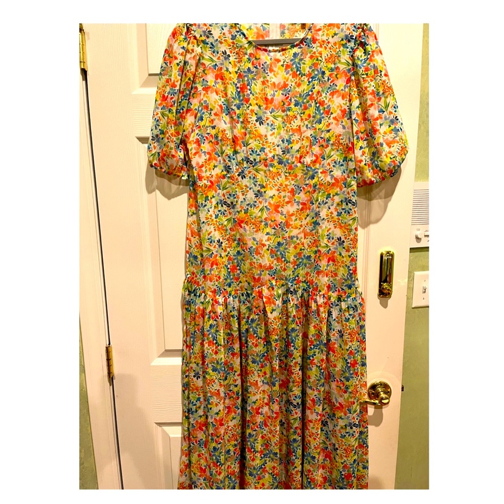 Never Fully Dressed Floral Maxi Dress